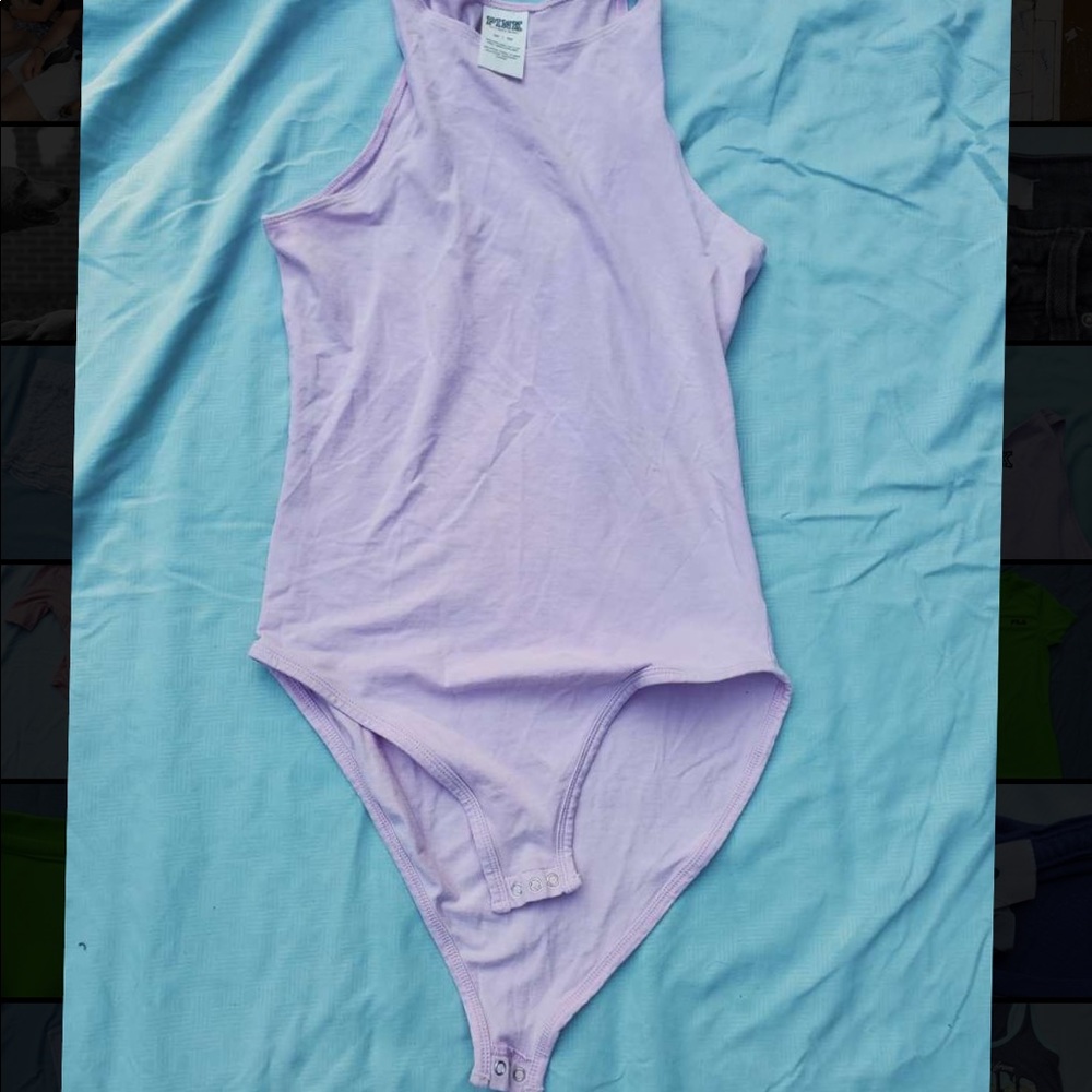 Purple PINK bodysuit